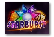 Enjoy the cosmic feel with Starburst slot game at Royal Panda casino